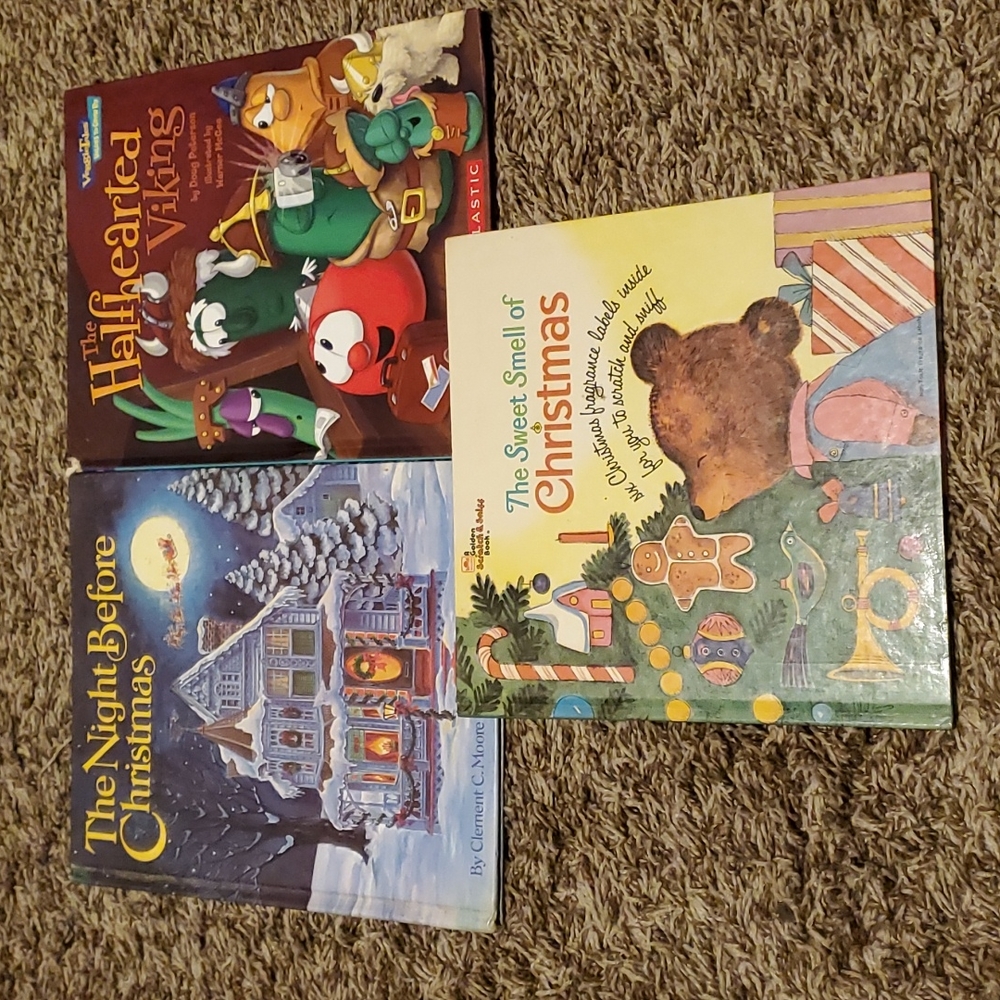 3 hardback kids books